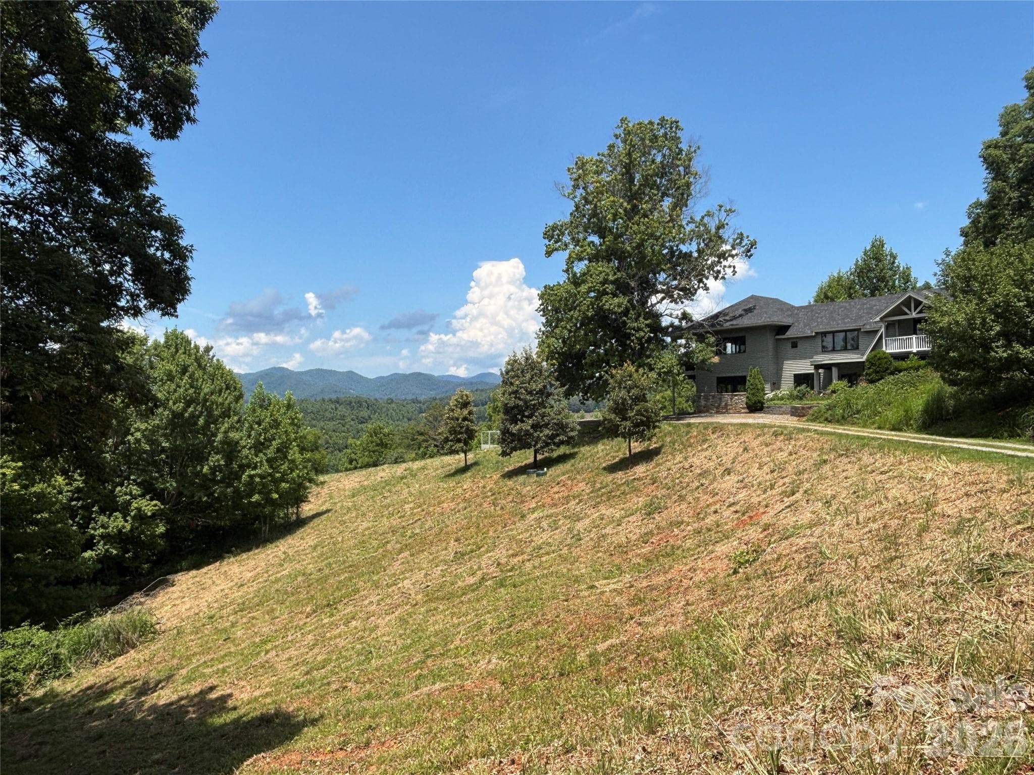 View from Entry - Spring - Mars Hill