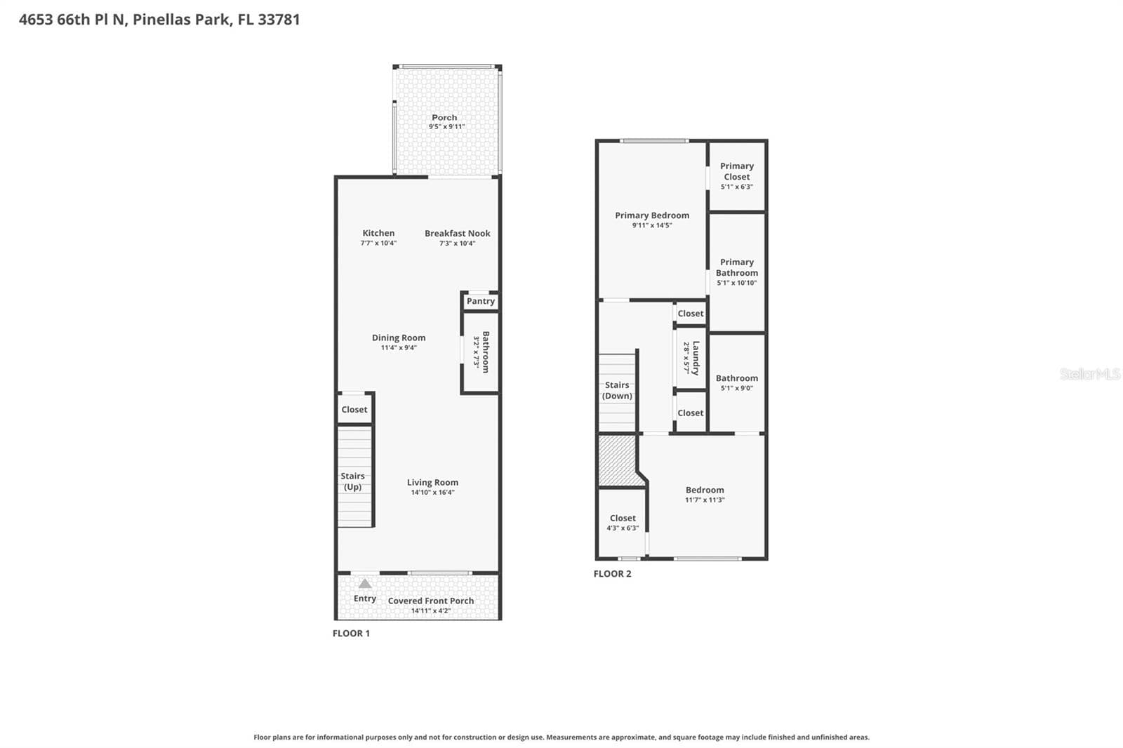 Townhouse at 4653 66TH PL N, PINELLAS PARK, photo 5 of 33