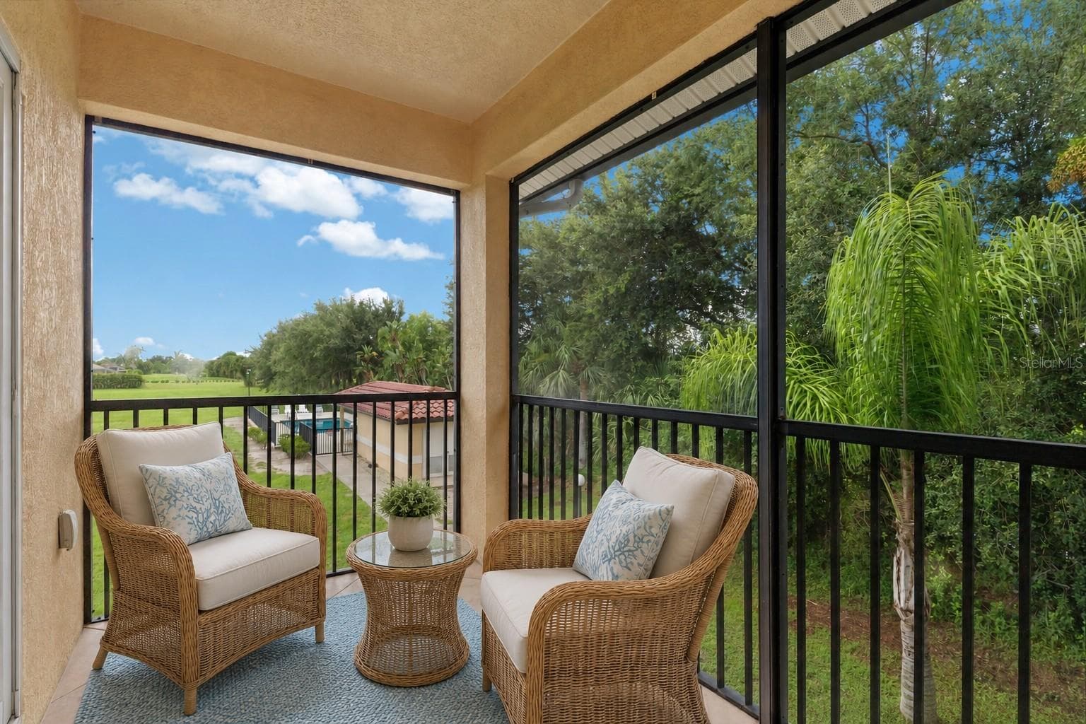 Virtual Staged The lanai - 7196 N PLUM TREE #321, PUNTA GORDA
