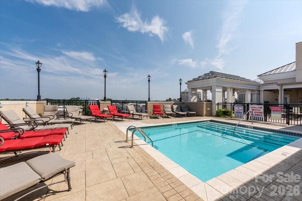 Rooftop pool (currently closed for construction) - Charlotte