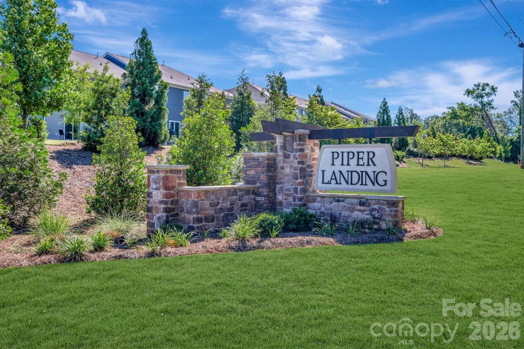 Community sign - 2704 Yeager Drive NW, Concord