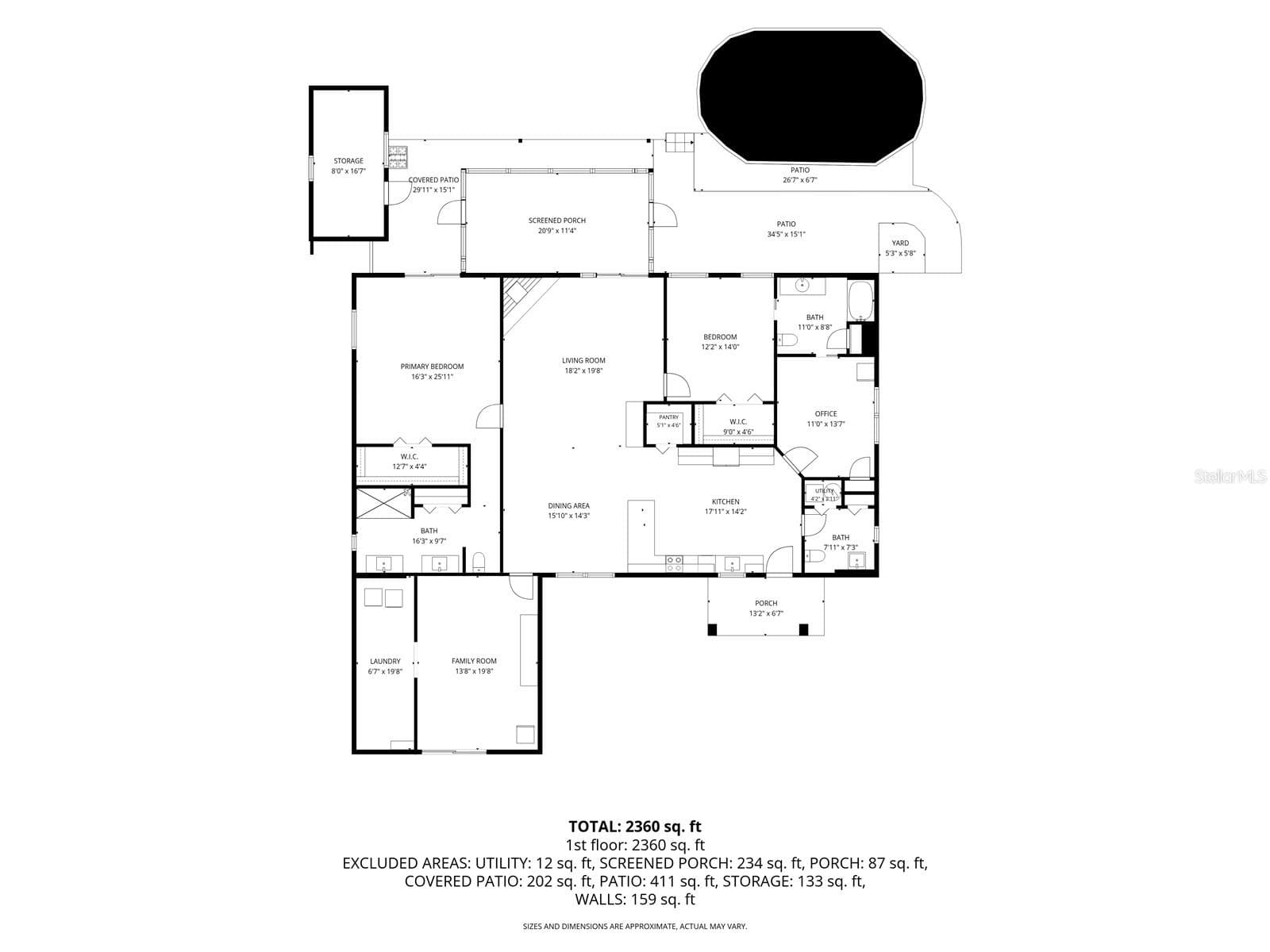Floor Plans - 134 BOWFIN DR, PALATKA