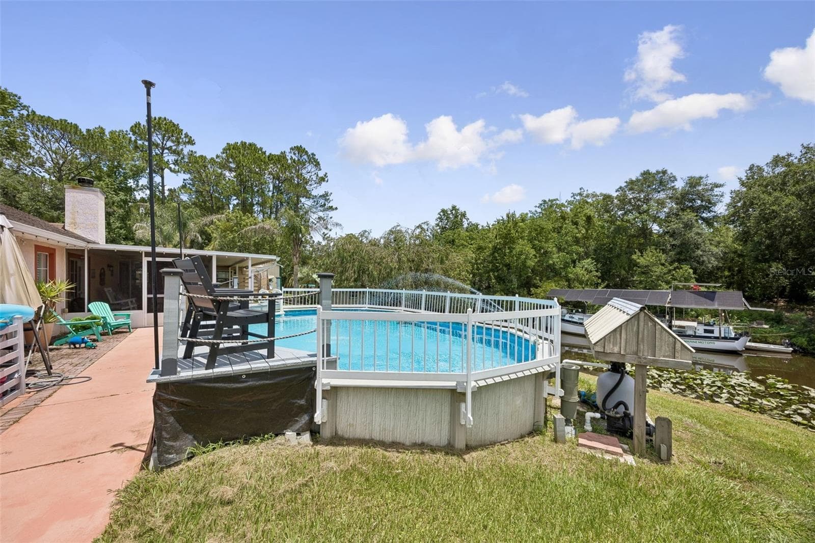 Above ground - 134 BOWFIN DR, PALATKA