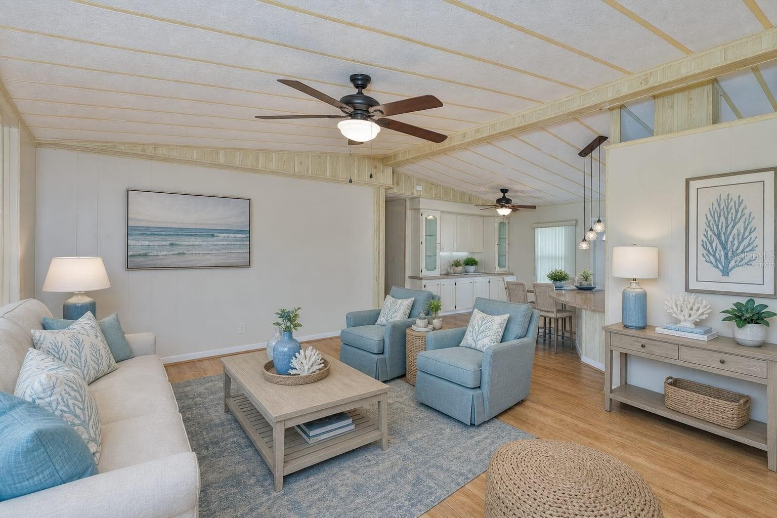 virtually staged - 168 BEECHWOOD DR #67, SAFETY HARBOR
