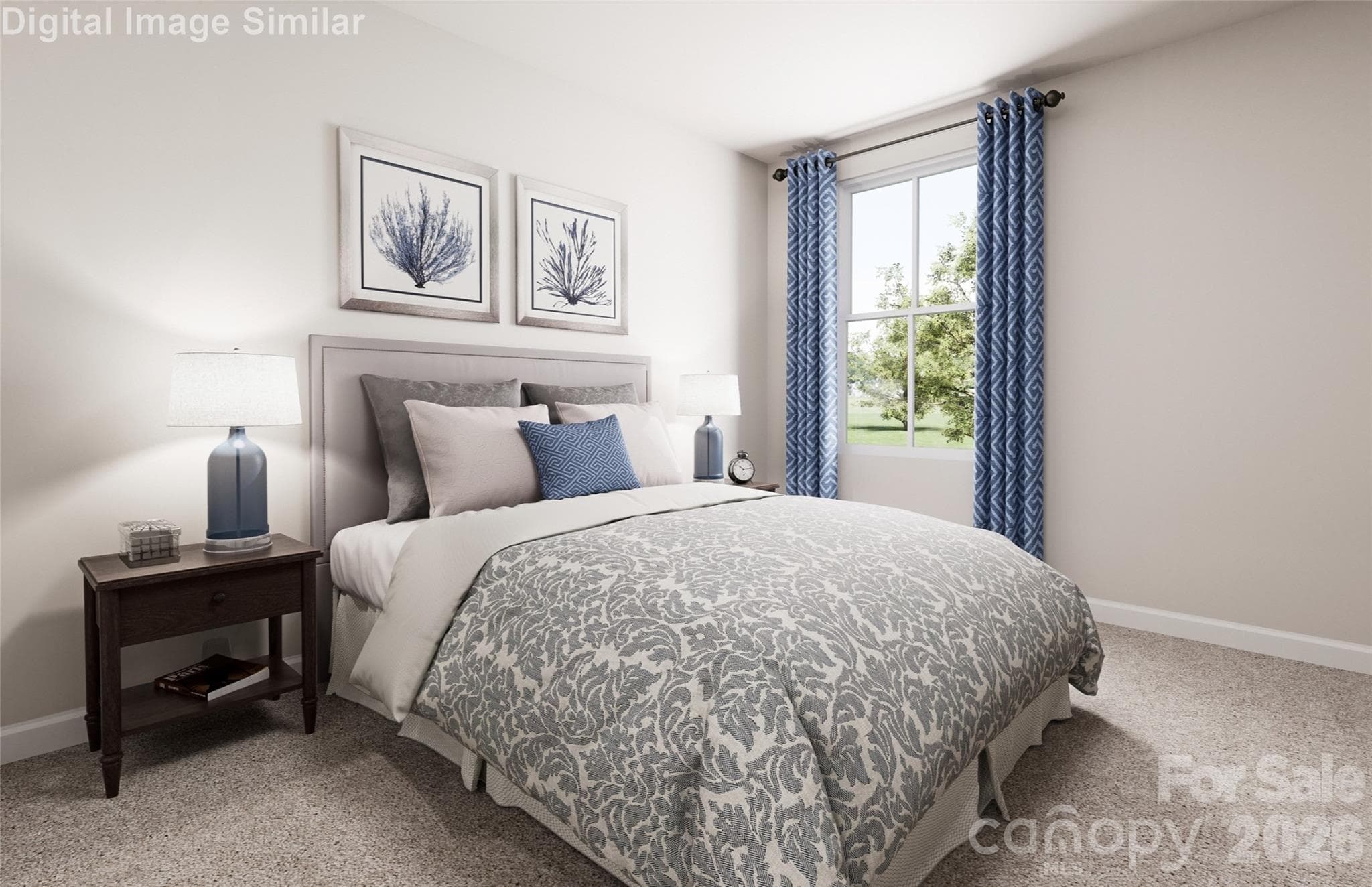 A welcoming guest bedroom—comfort your guests will appreciate. - 204 Linwood Estates Drive, Lexington