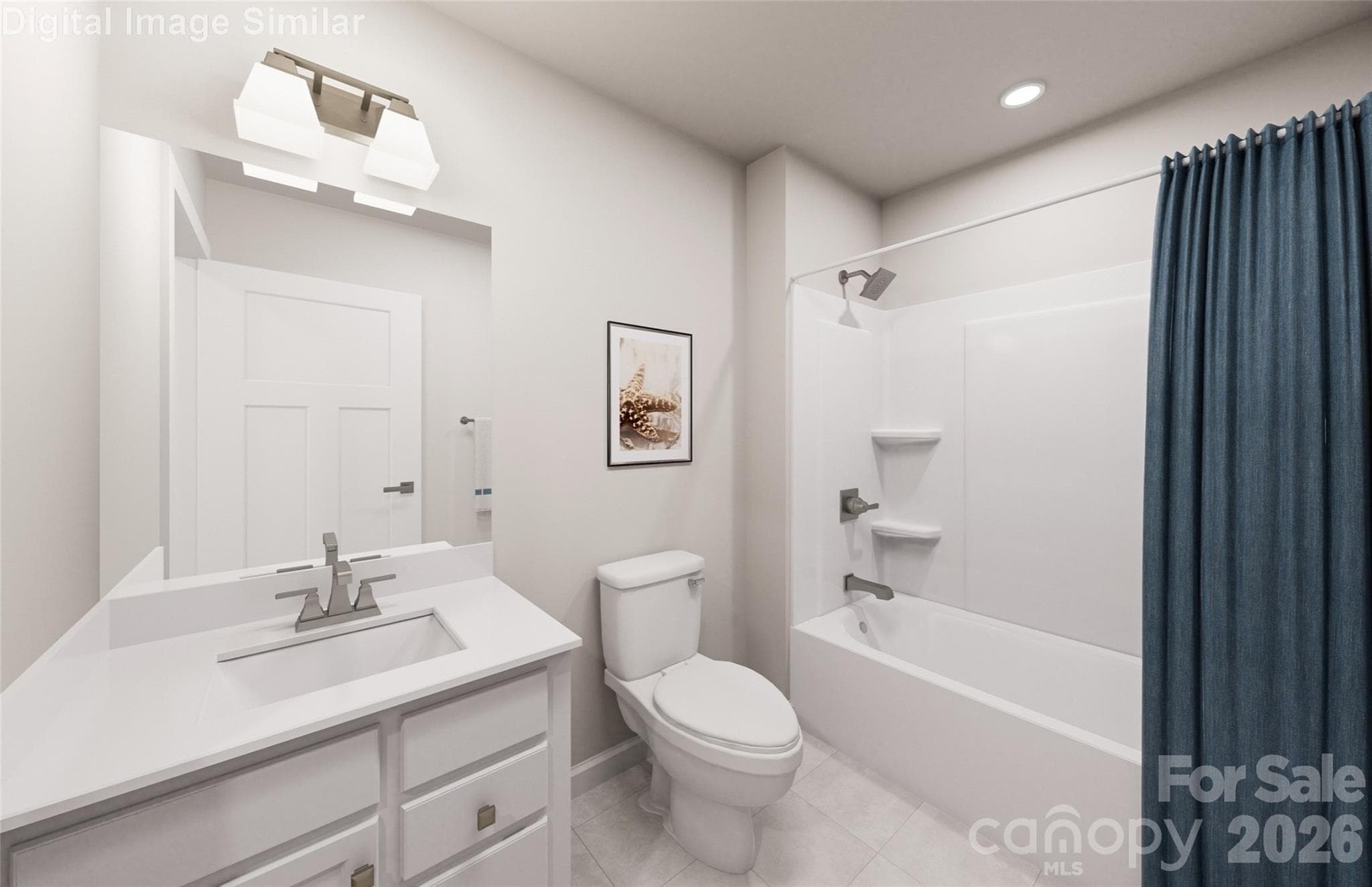Centrally located hall bath designed for comfort and convenience. - 204 Linwood Estates Drive, Lexington