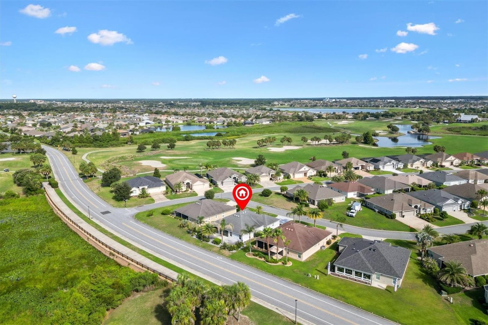 Drone View - 3461 EARL WAY, THE VILLAGES