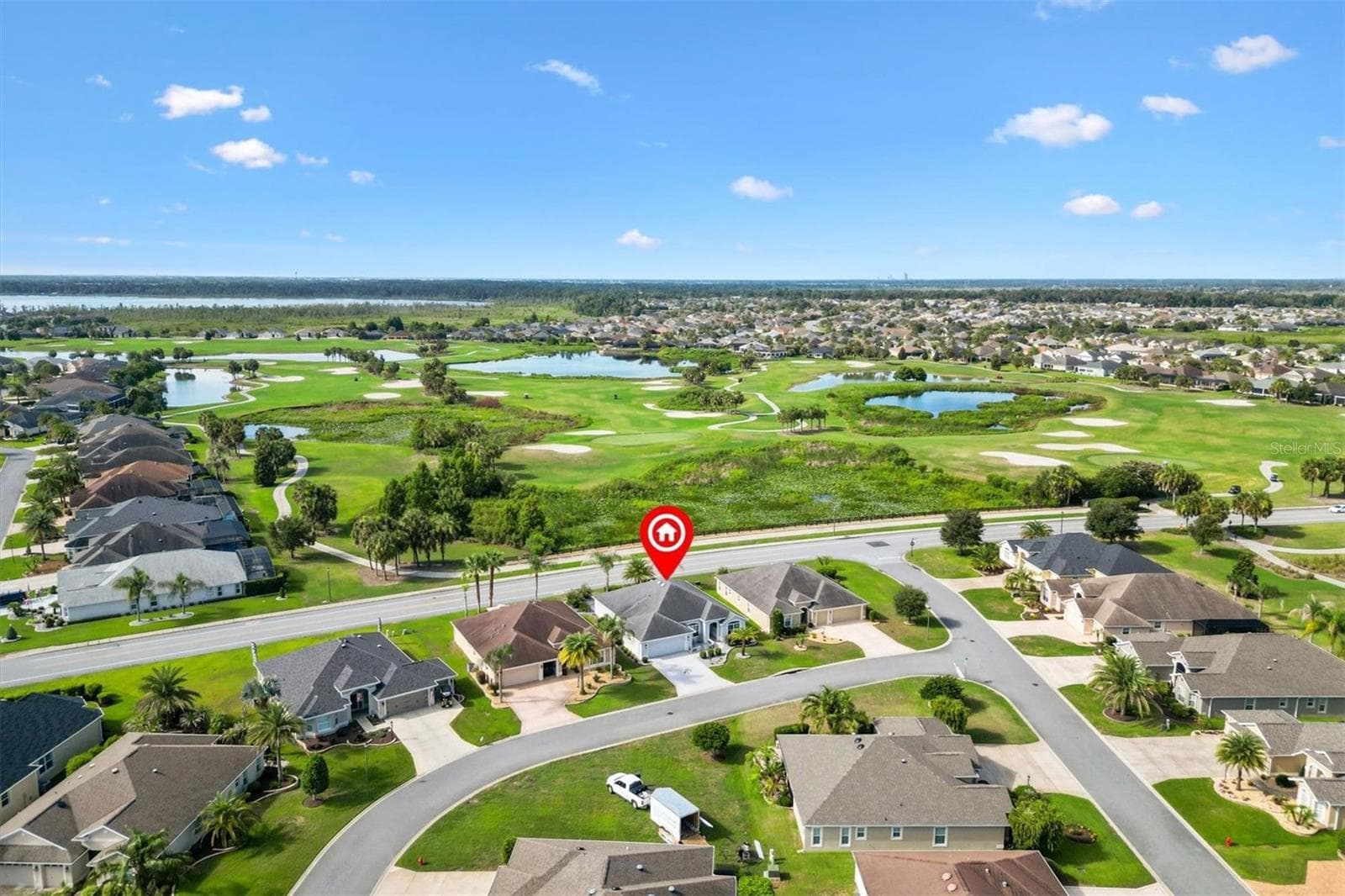 Drone View - 3461 EARL WAY, THE VILLAGES