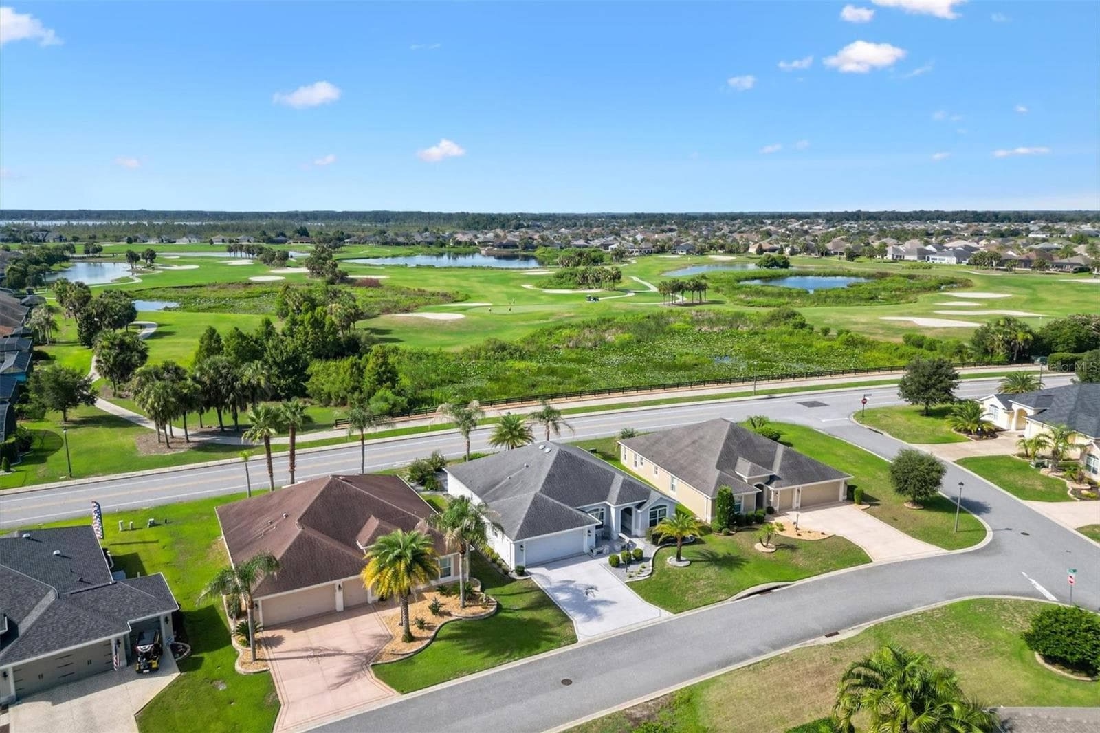 Drone View - 3461 EARL WAY, THE VILLAGES