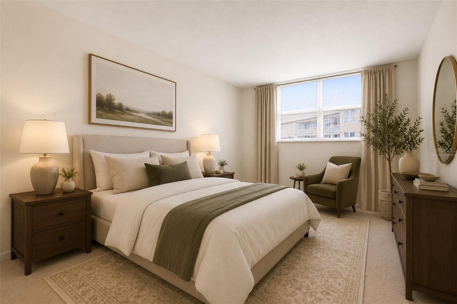 Virtually Staged - 3540 S OCEAN BLVD #808W, PALM BEACH