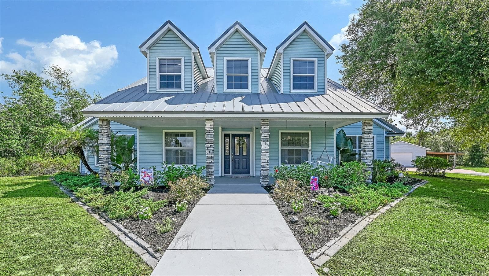 South Facing Front Porch - 28401 104TH DR E, MYAKKA CITY