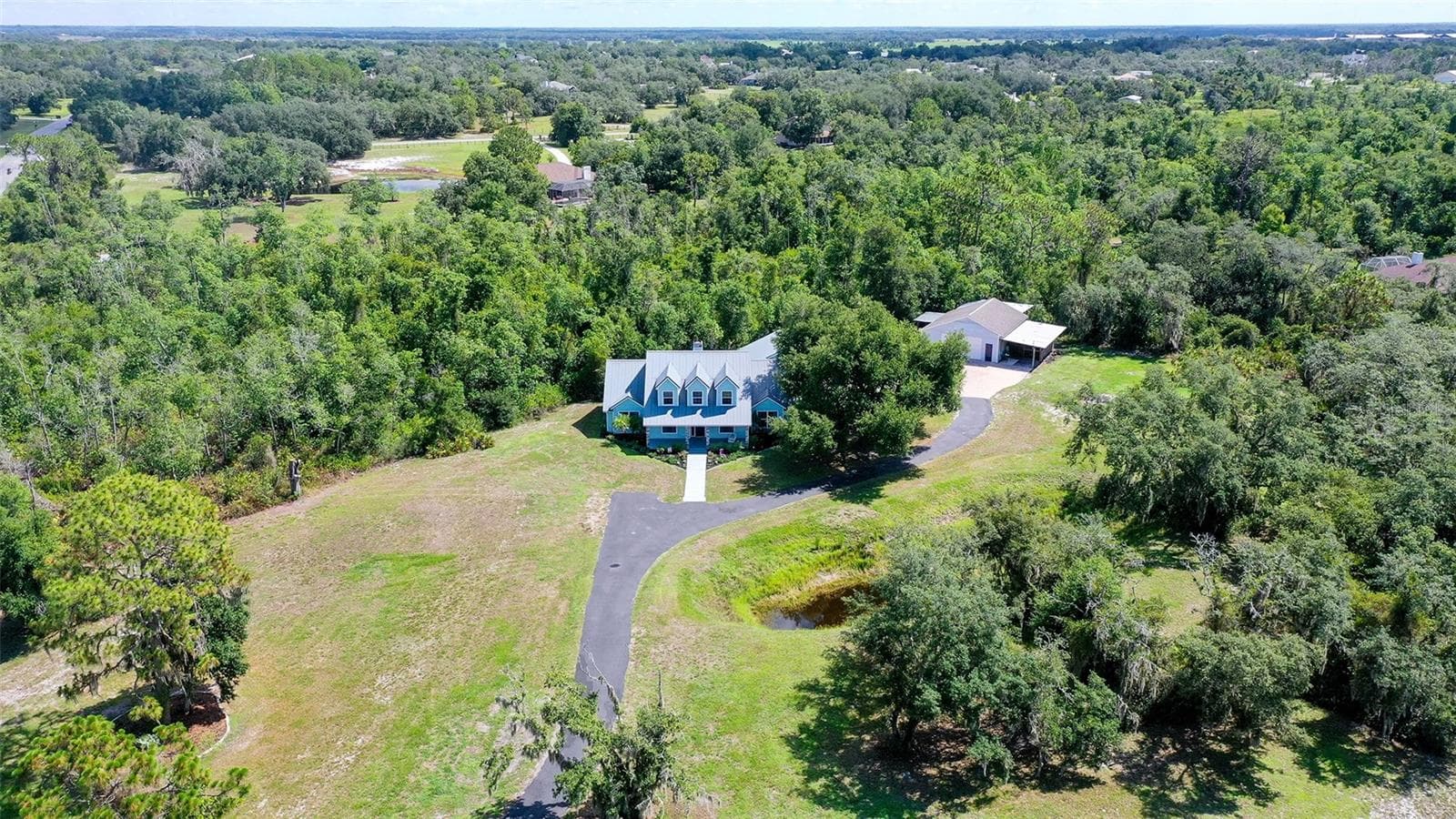 Aerial View - 28401 104TH DR E, MYAKKA CITY