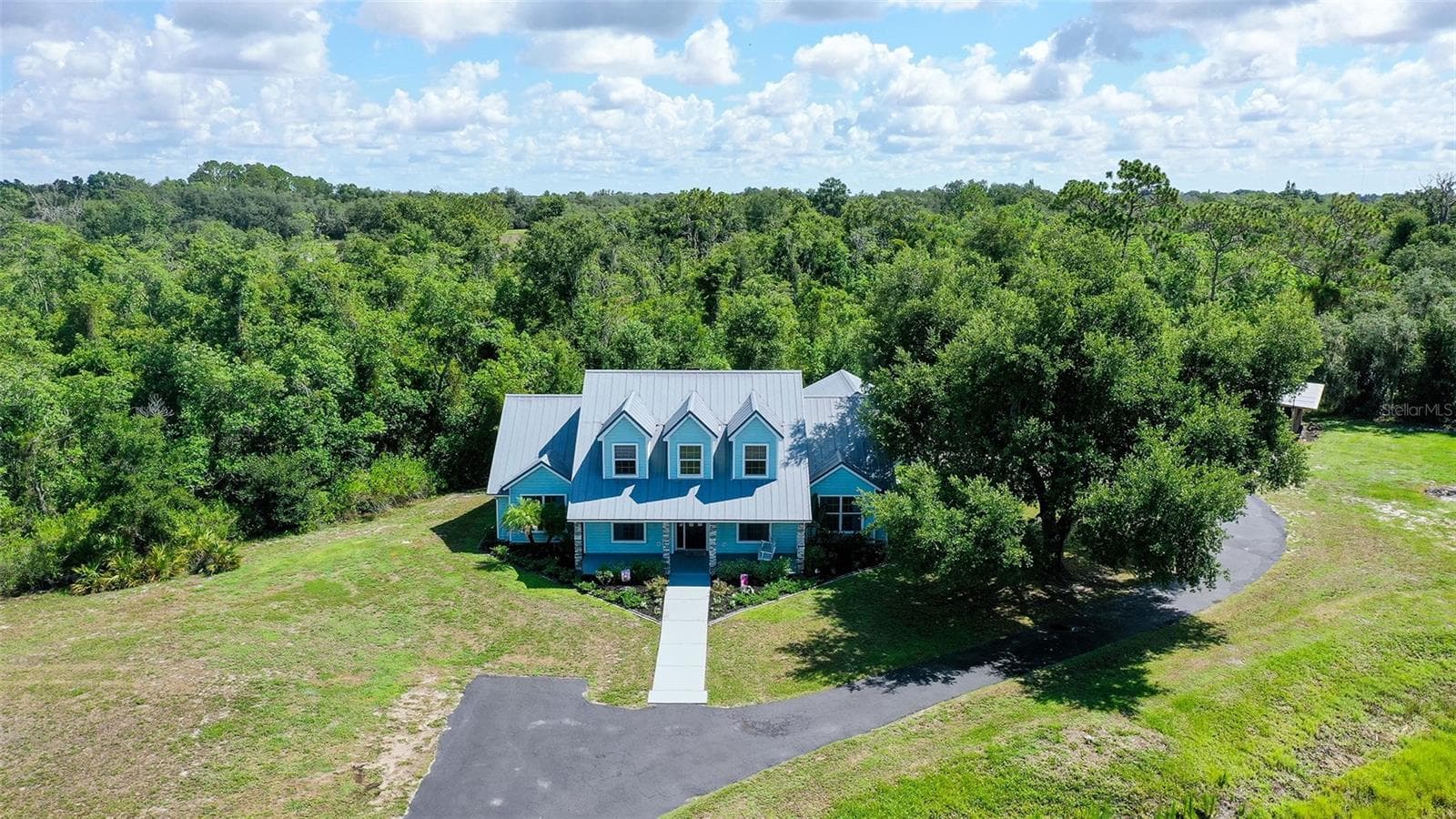 Aerial of Home - 28401 104TH DR E, MYAKKA CITY