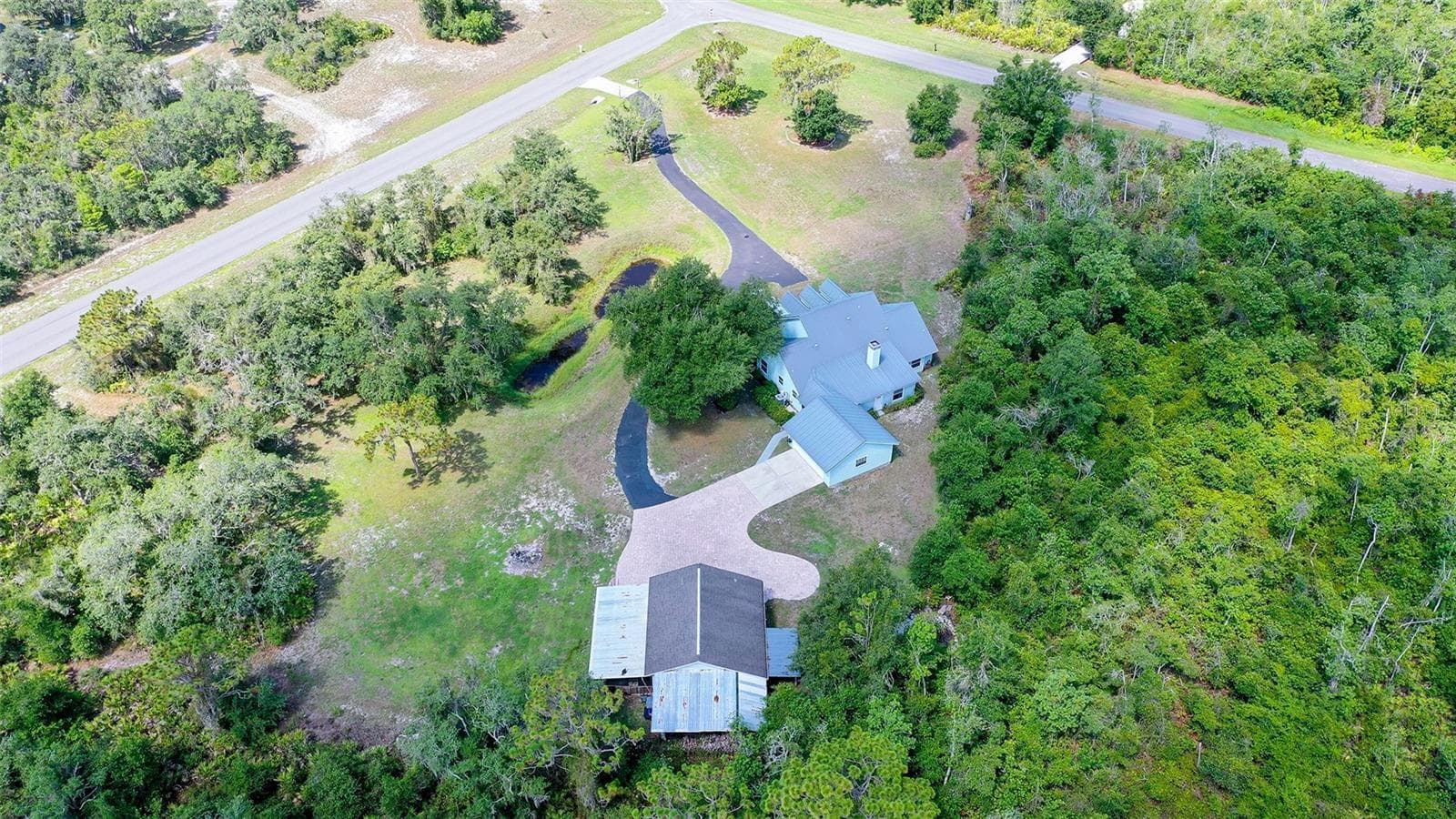 Aerial of 5.02 Acres - 28401 104TH DR E, MYAKKA CITY