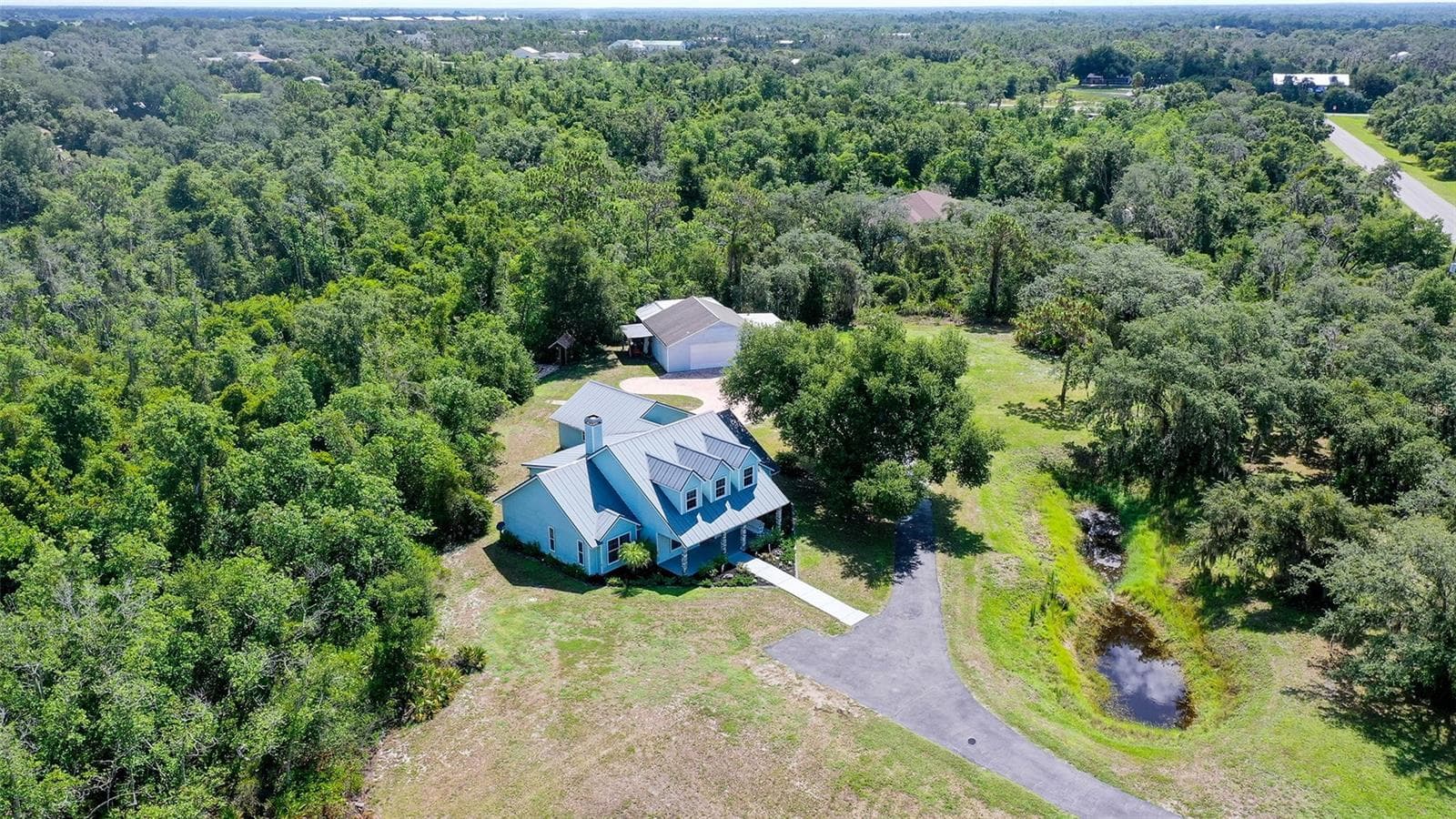 Aerial View - 28401 104TH DR E, MYAKKA CITY