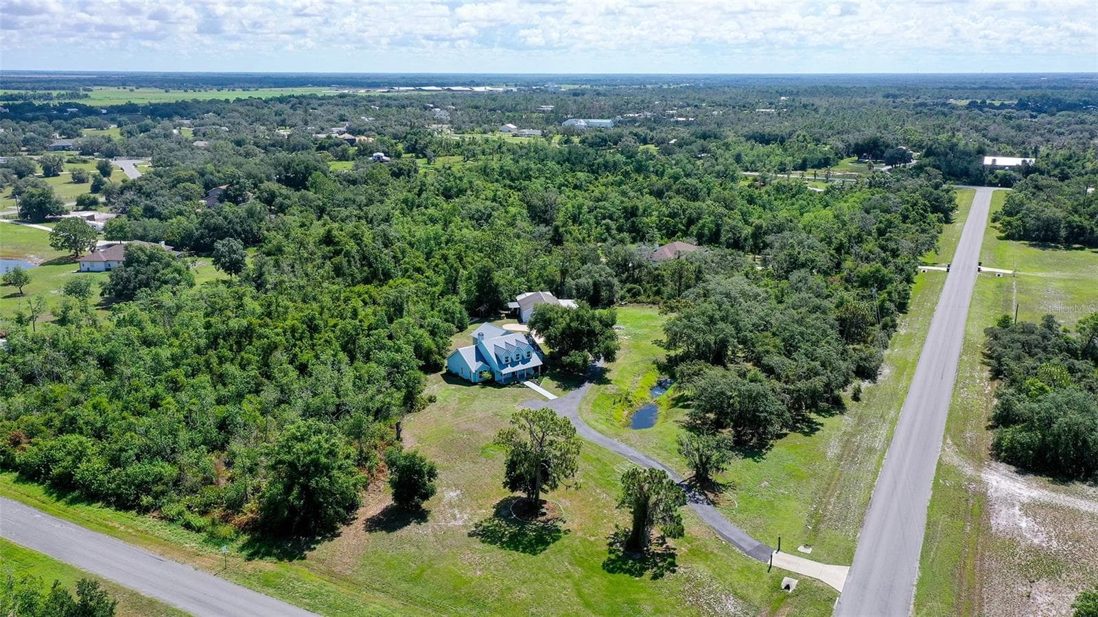 Peaceful 5.02 Acres in Myakka City, Florida awaiting it’s New Owner - 28401 104TH DR E, MYAKKA CITY