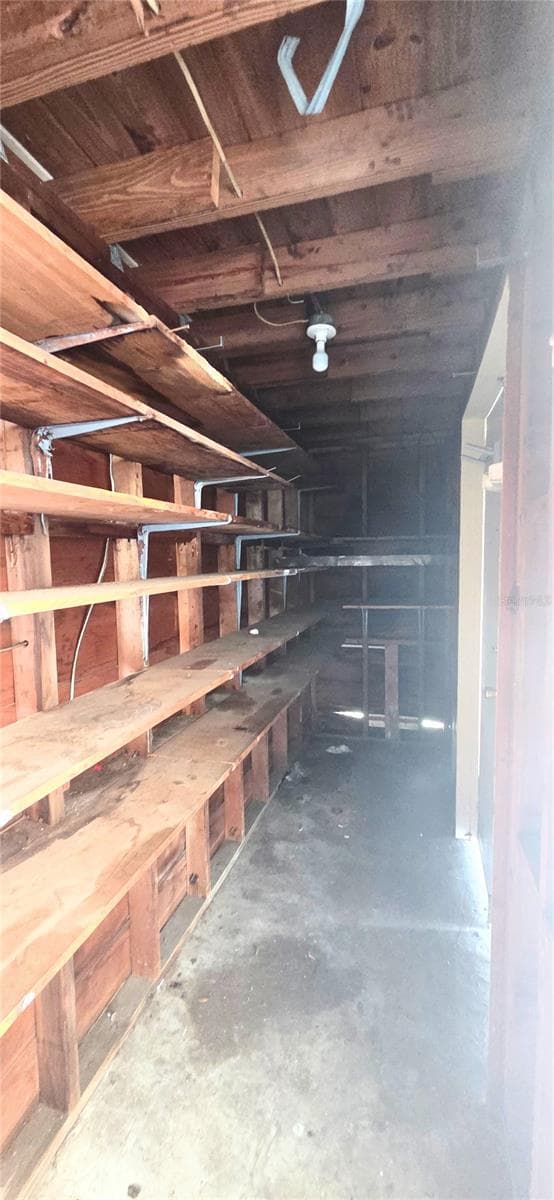 Inside storage closet off Carport 1 - 204 BOBBIE CIR, LAKELAND