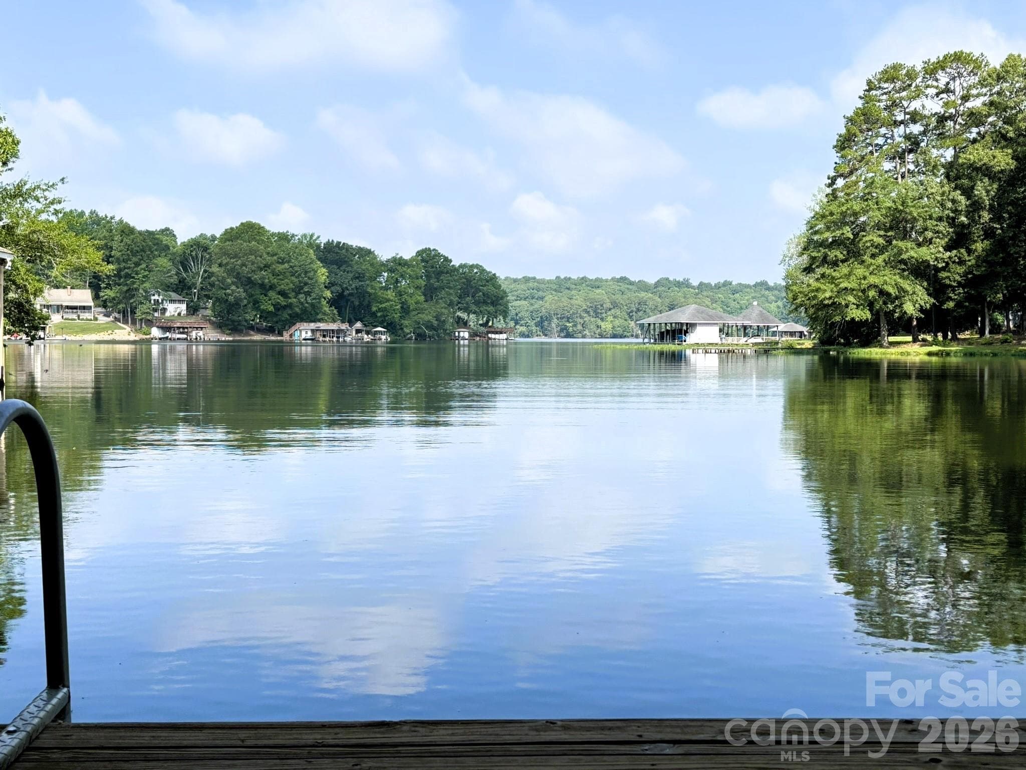Double Boat Lift and Dock - 130 Canoe Court, Mount Gilead