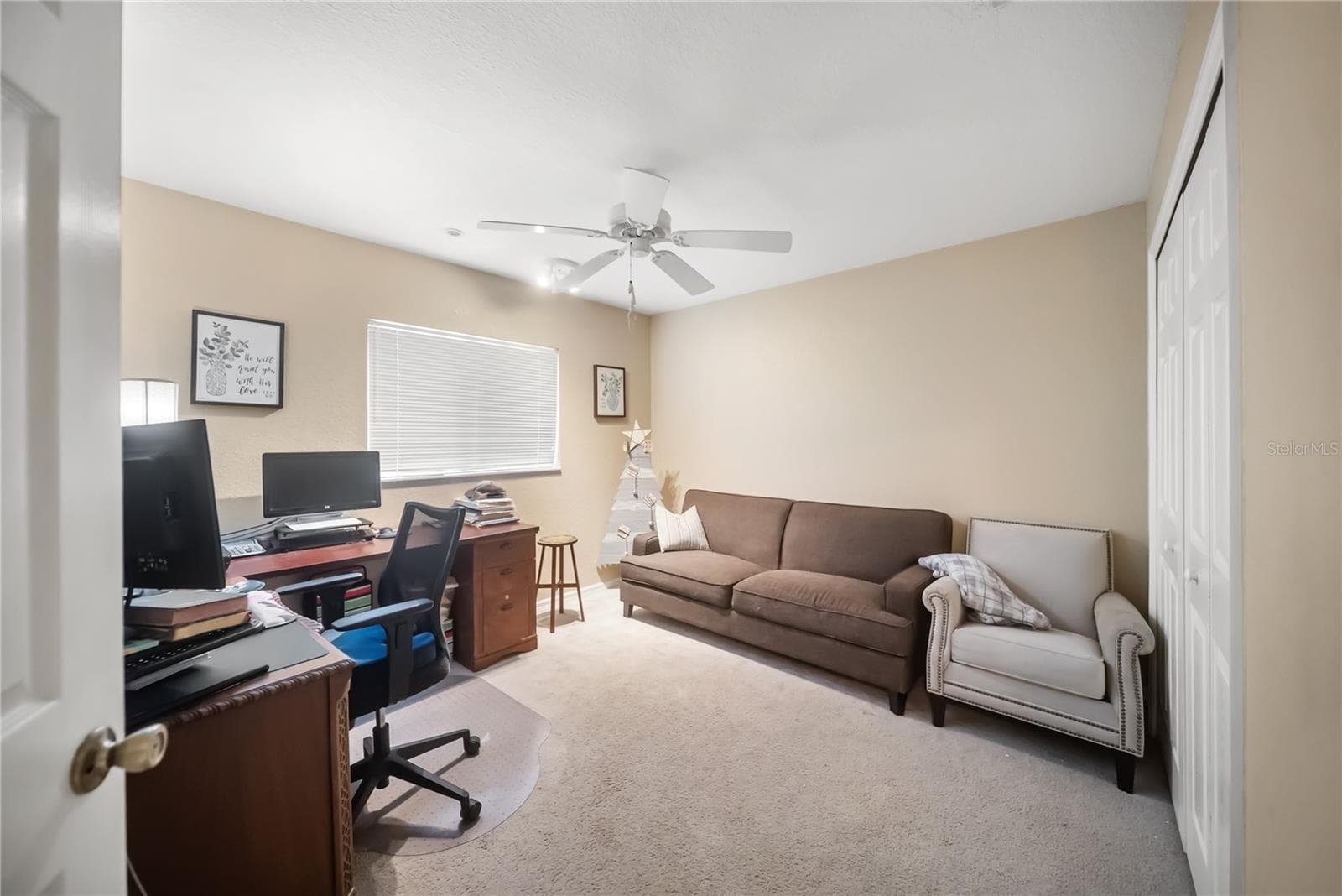 Bedroom 2 used as Home Office - 5175 HORNBUCKLE BLVD, NORTH PORT