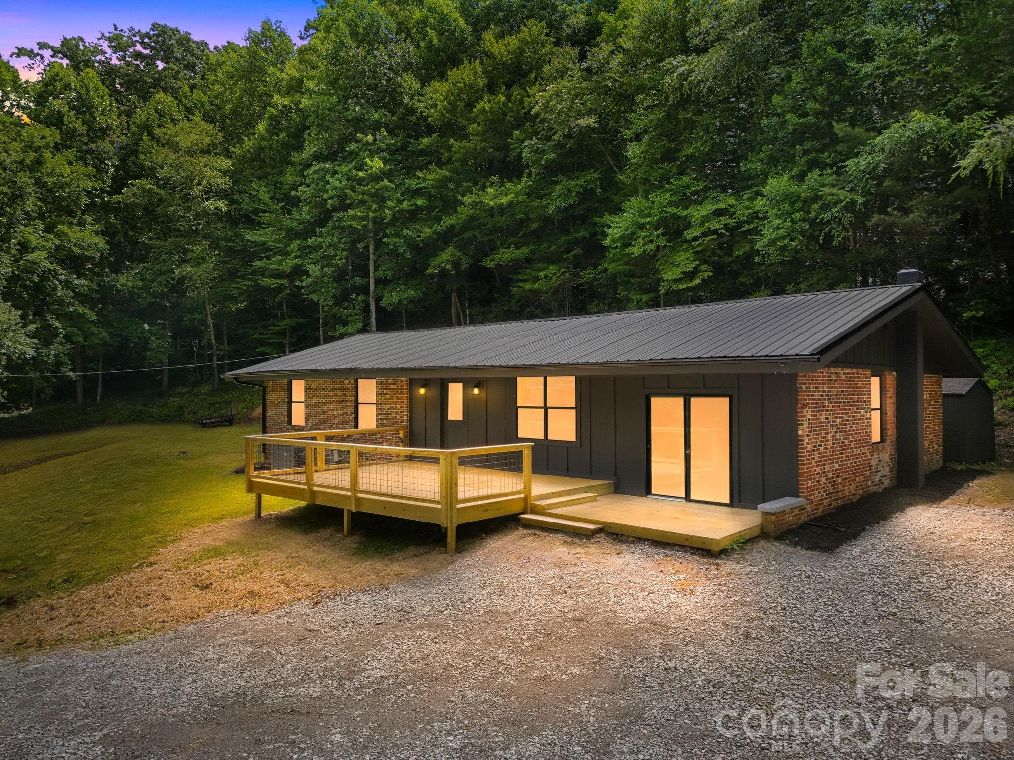 Front Twilight View - Hendersonville