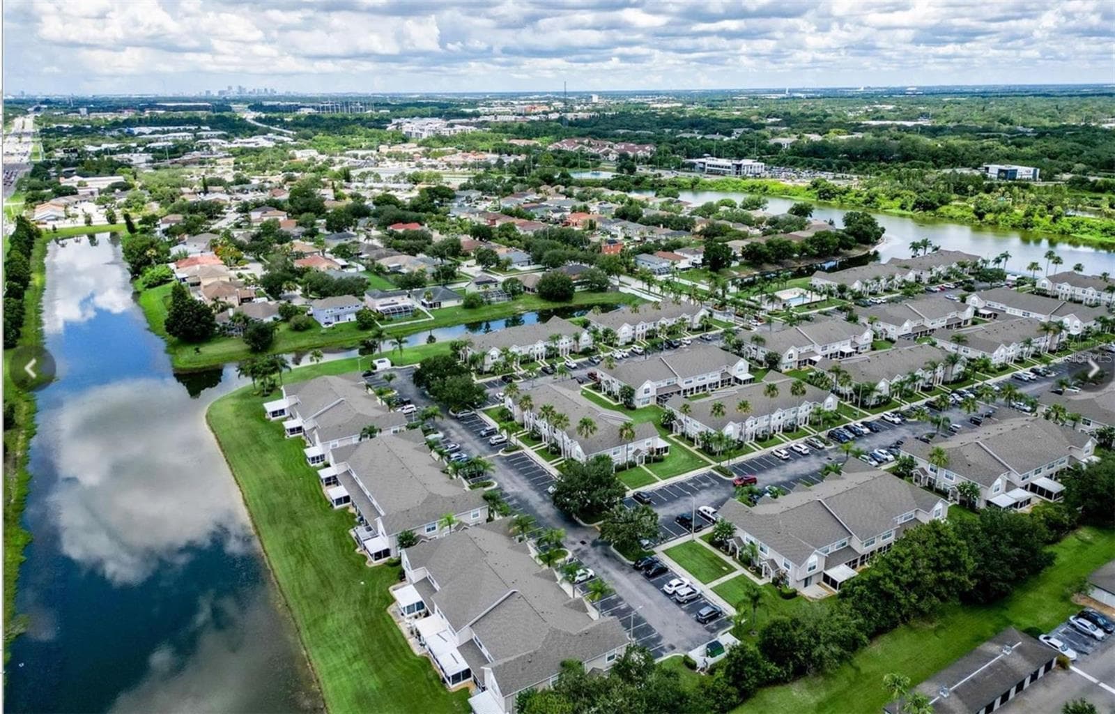 View of Kensington Townhomes - 734 KENSINGTON LAKE CIR #BRANDON, BRANDON
