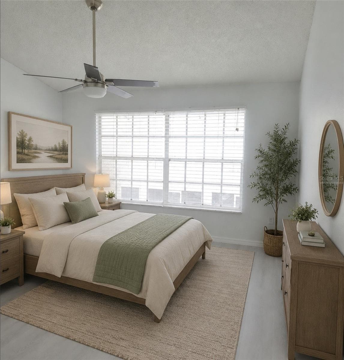 Virtually Staged Primary Bedroom - 734 KENSINGTON LAKE CIR #BRANDON, BRANDON