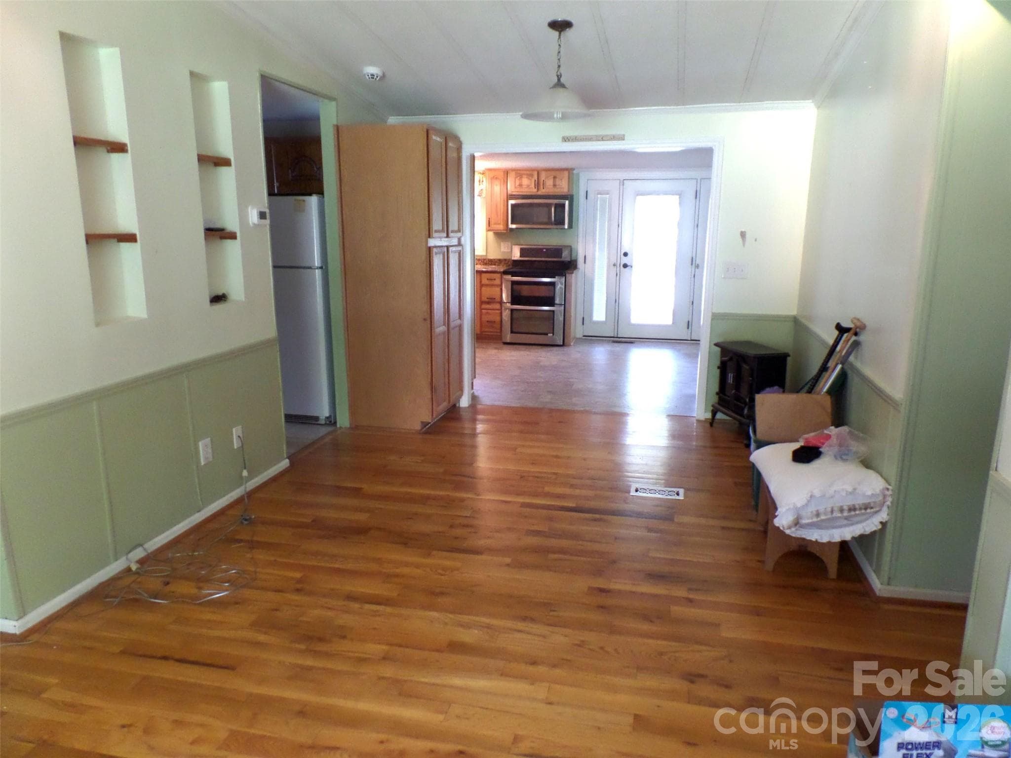 living room & dining room view - Claremont