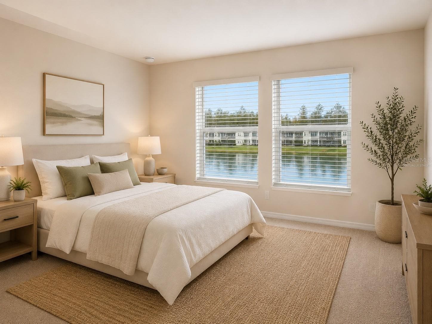 Primary Bedroom – Virtually Staged - 4576 SPARKLING SHELL AVE, KISSIMMEE