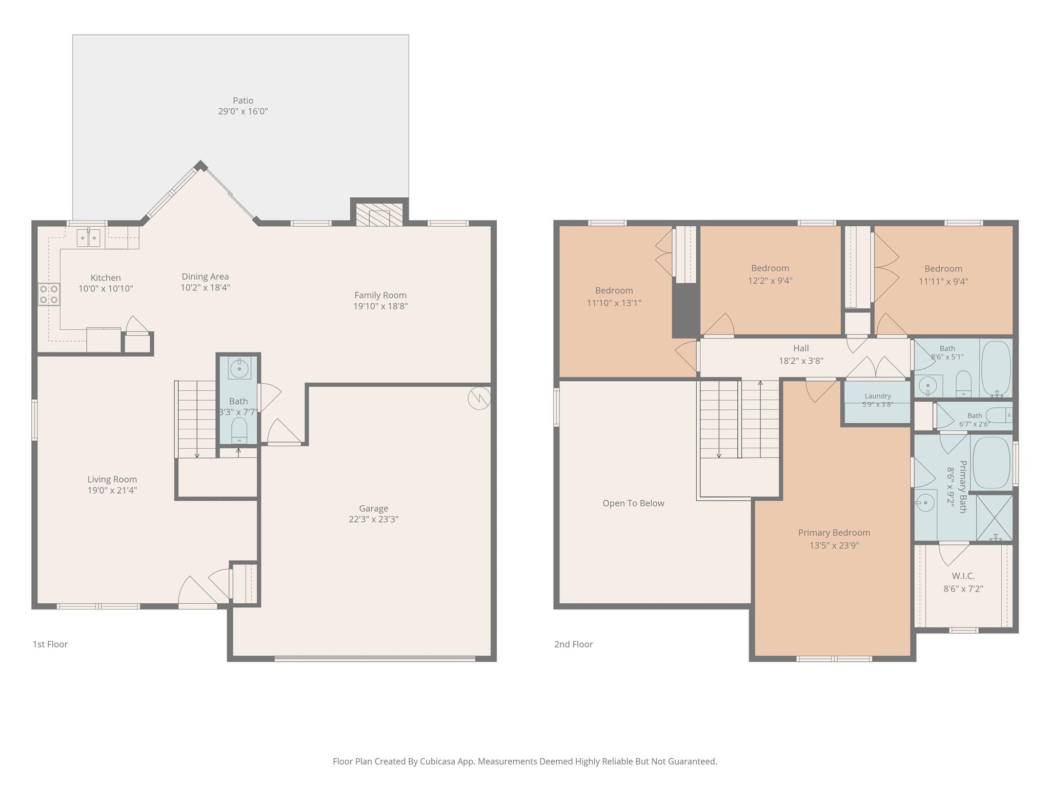floor plan and dementions - 9233 Simonton Drive, Charlotte