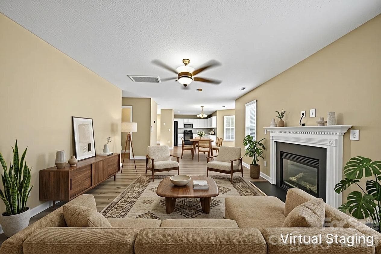virtually stage - 9233 Simonton Drive, Charlotte