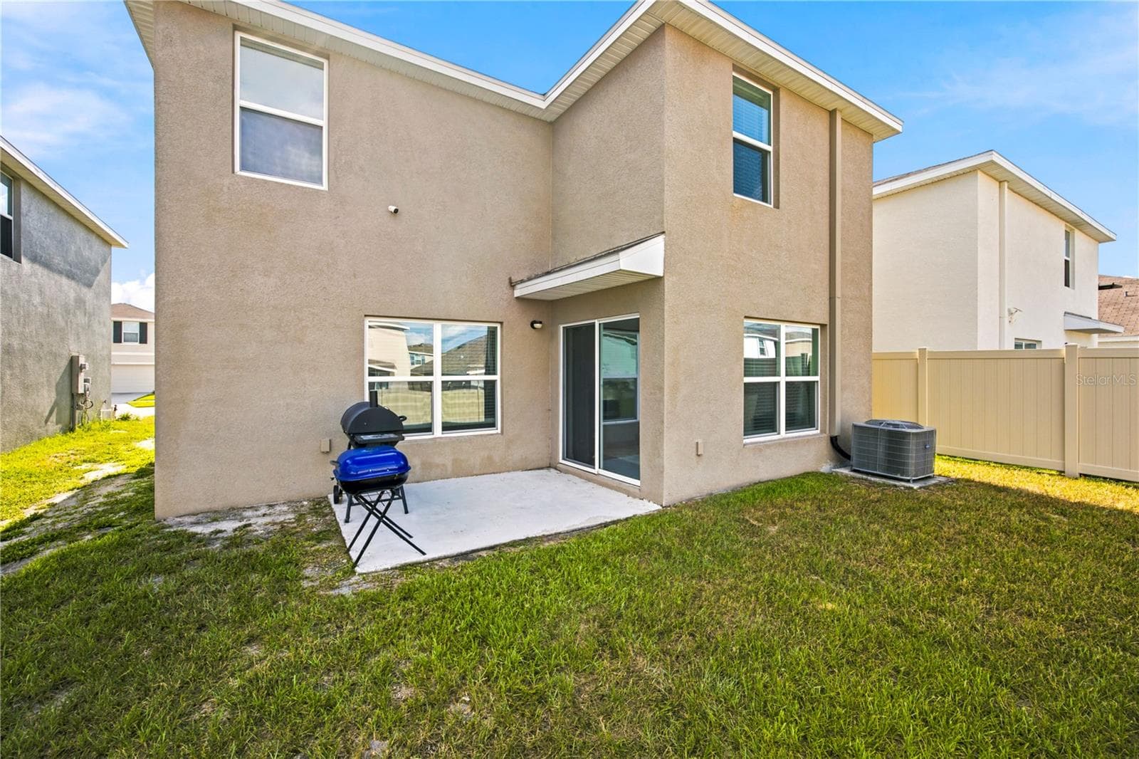 Rear of Home + Patio - 8709 SW 46TH AVE, OCALA