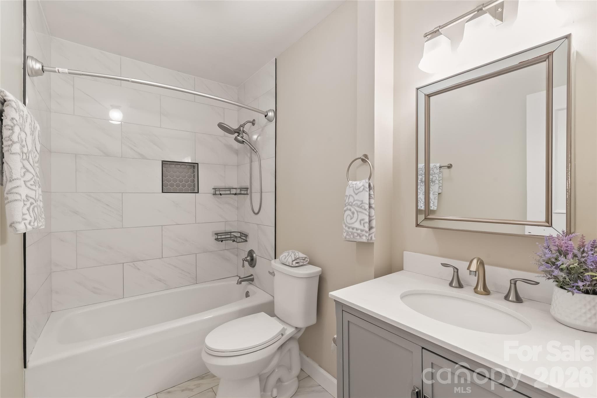 Guest Bathroom - 8410 Cricket Lake Drive, Charlotte