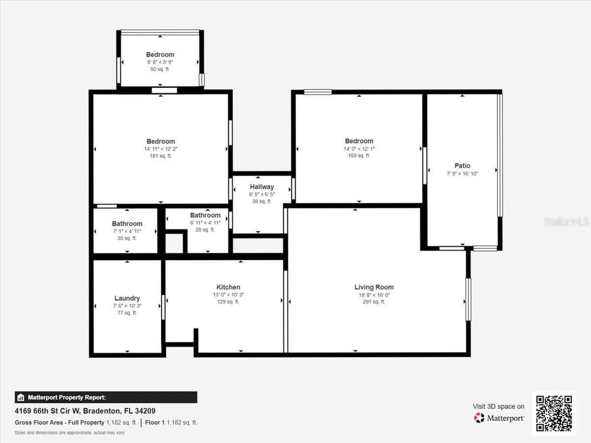 Floor plan - 4190 66TH STREET CIR W #O, BRADENTON