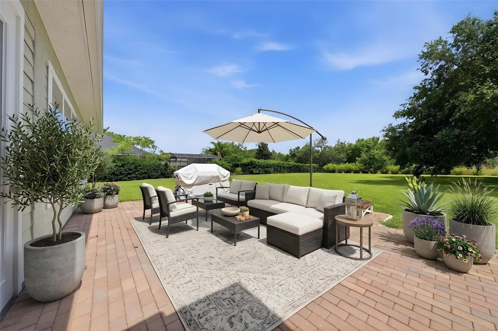 Back Patio - 4526 CLAIRE ROSE CT, MOUNT DORA