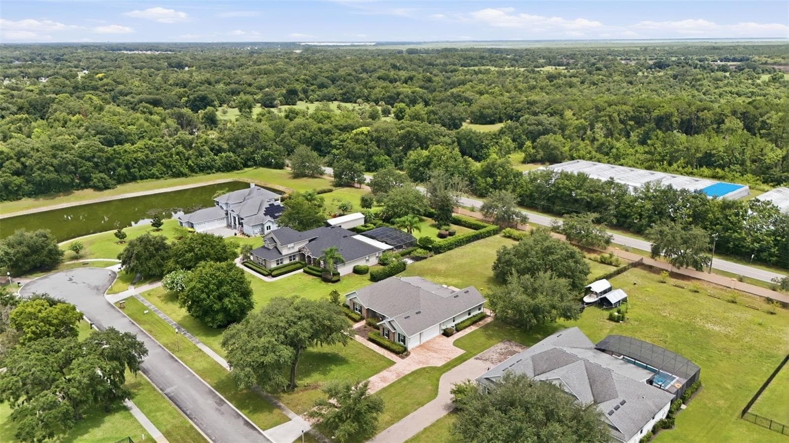 Aerial - 4526 CLAIRE ROSE CT, MOUNT DORA