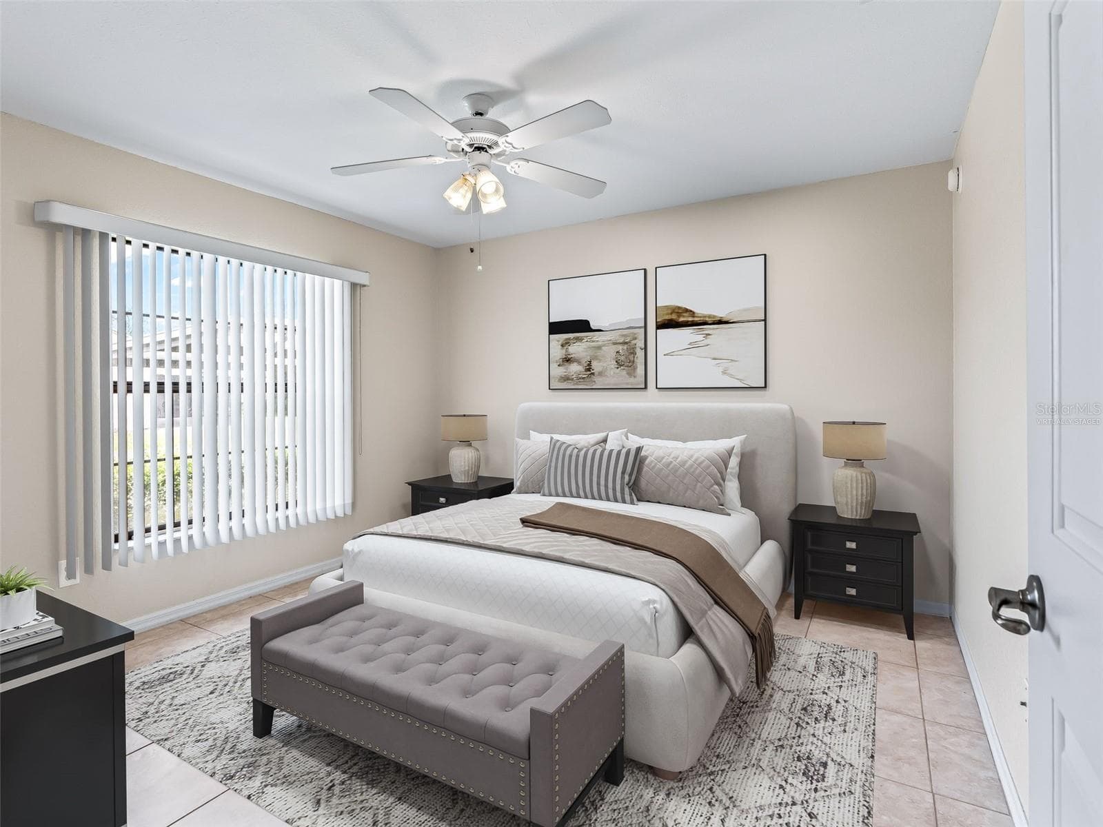 Virtually Staged Bedroom 2 - 1701 SE 24TH RD #1702, OCALA