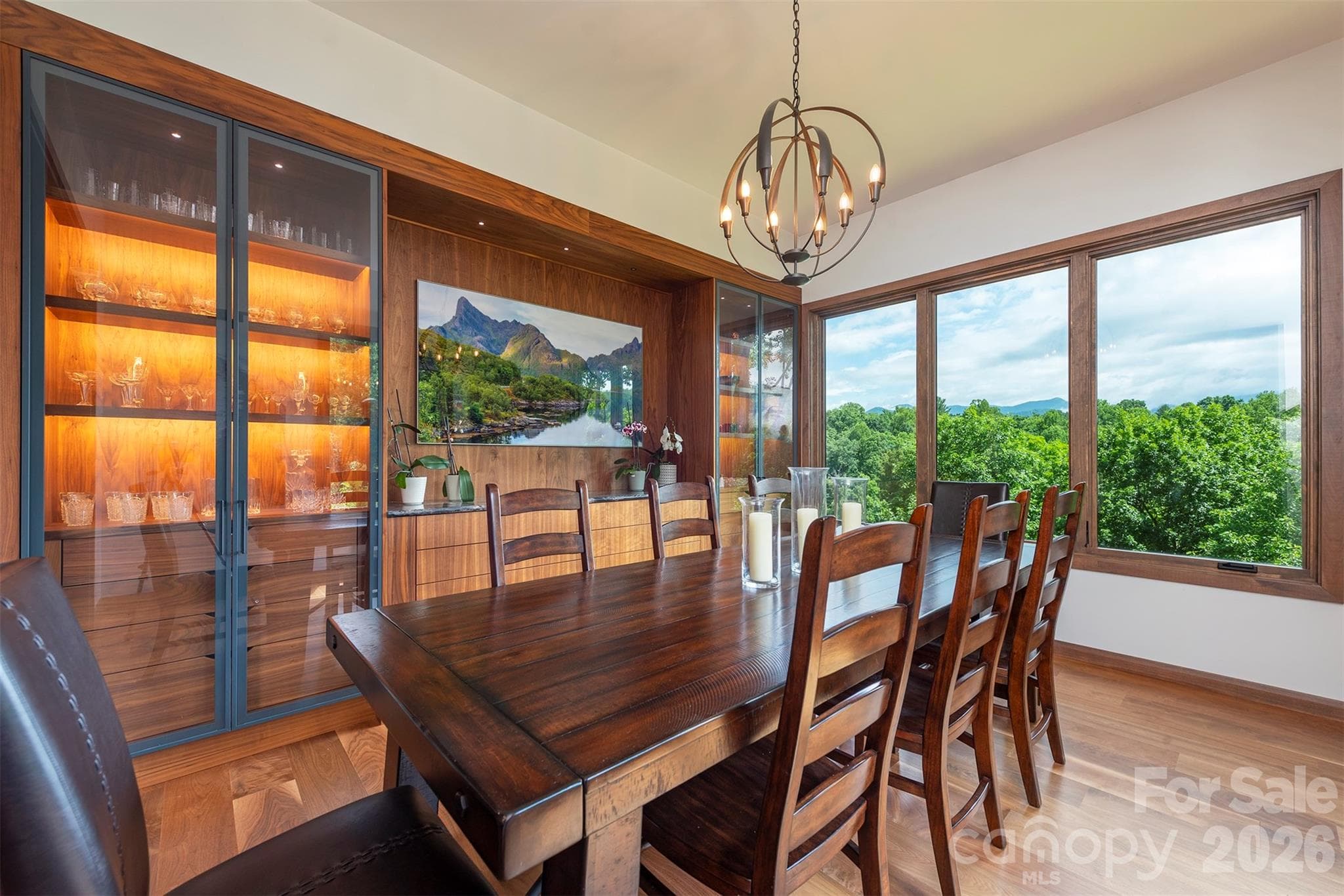 Custom built-ins provide a large amount of storage - Asheville