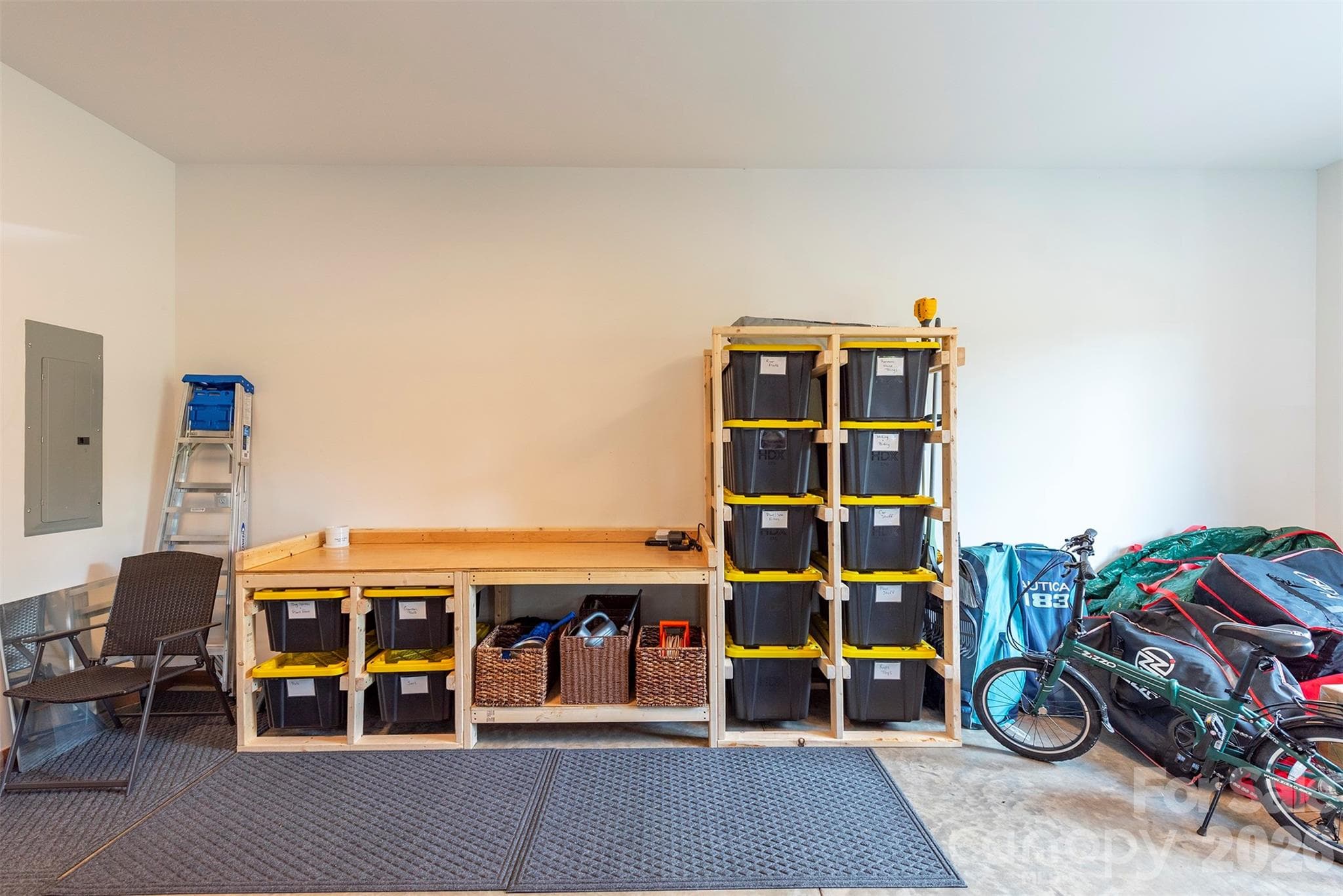Storage build ins for your oversized two car garage - Asheville