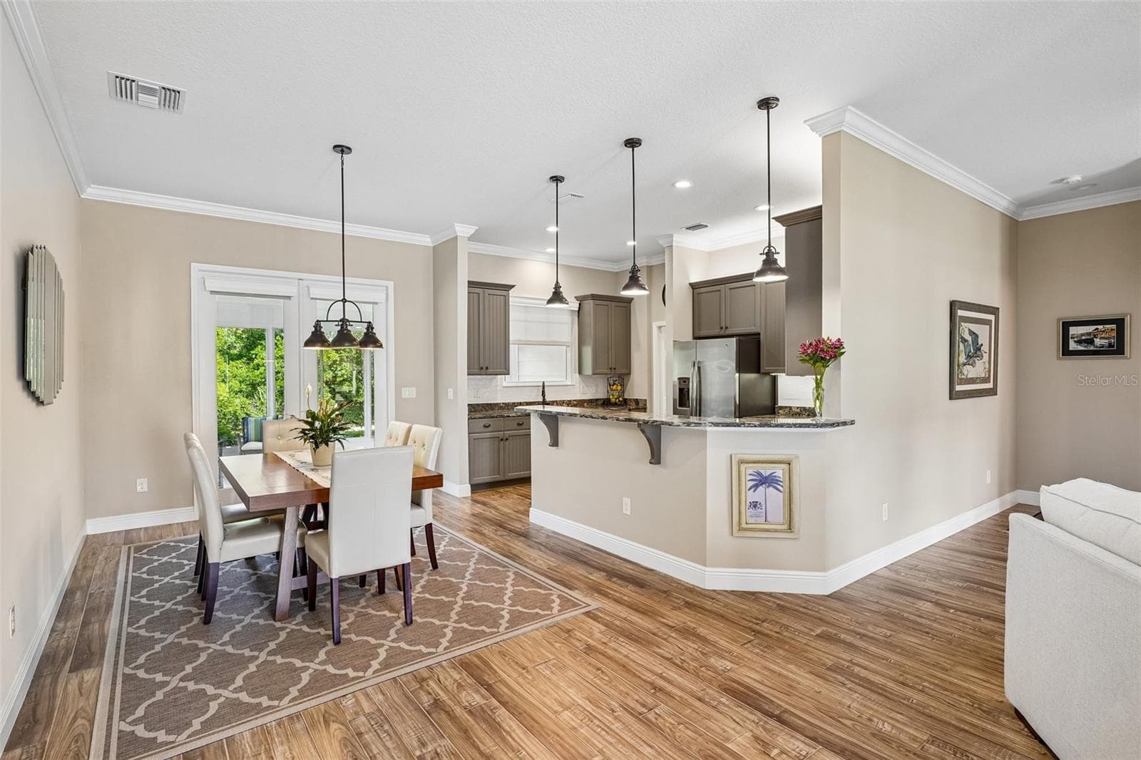 Dining Room/Kitchen - 1212 FIESTA KEY CIR, LADY LAKE