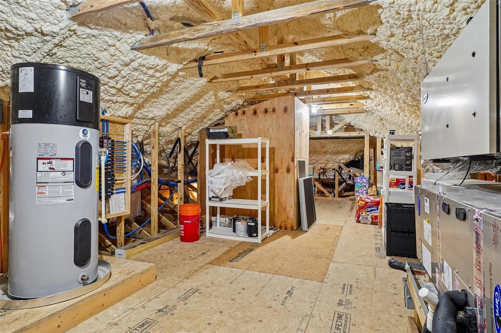 Spray Foam-Insulated Attic - 1212 FIESTA KEY CIR, LADY LAKE
