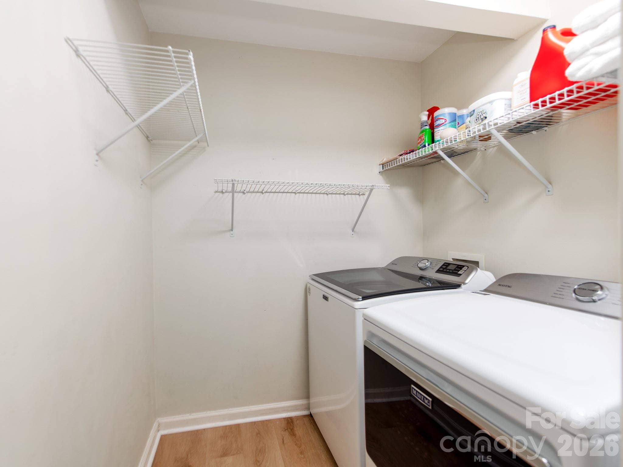 Spacious laundry room on entry level - 12117 Harrison Steel Drive, Charlotte