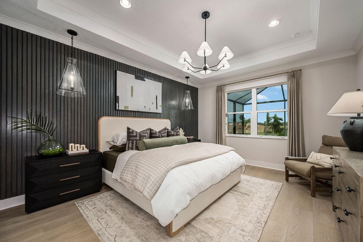 Owners Bedroom-Pictures are of Model Home for representational purposes only. - 13694 LOREDO WAY, PUNTA GORDA