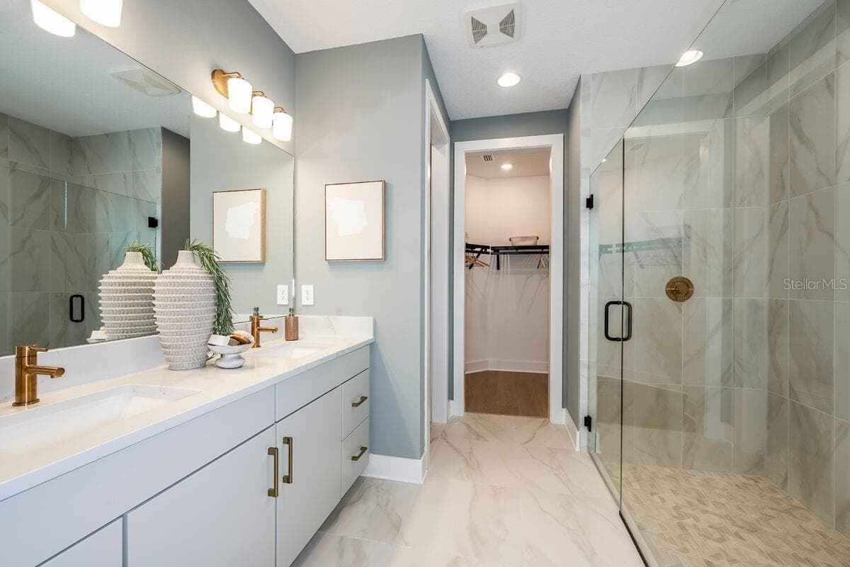 Owners Bath-Pictures are of Model Home for representational purposes only. - 13694 LOREDO WAY, PUNTA GORDA