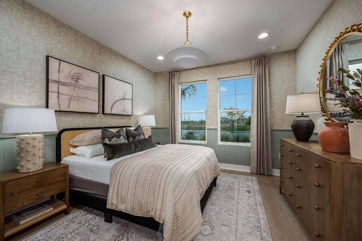 Bedroom 2-Pictures are of Model Home for representational purposes only. - 13694 LOREDO WAY, PUNTA GORDA