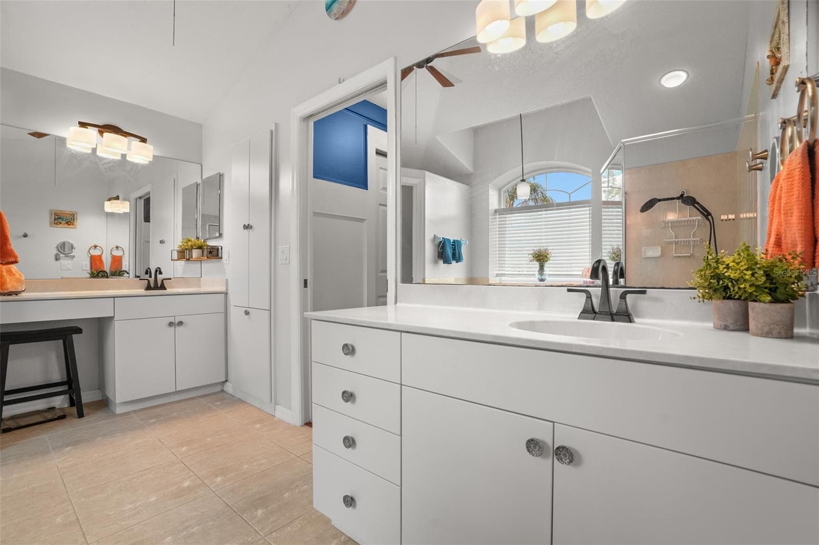 Another view of the Master Bathroom and the additional vanity area - 2117 LARKSPUR CT, TRINITY
