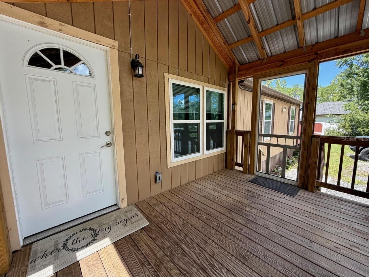 Front porch Screened - 5171 MAHOGANY BLVD, BUNNELL