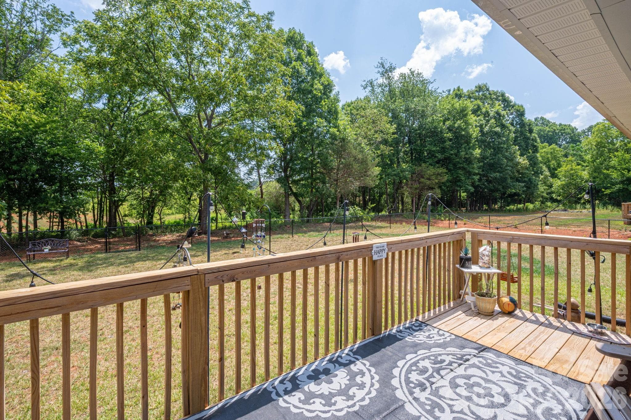 View from deck - Newton