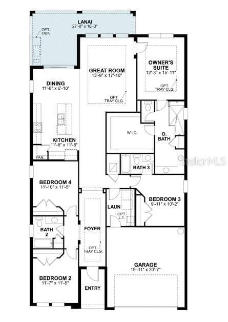 Floorplan - 13685 LOREDO WAY, PUNTA GORDA