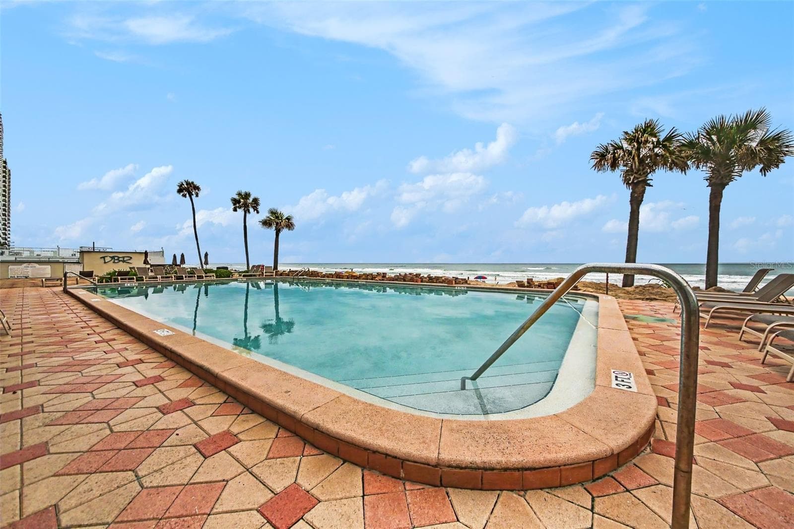 one of the Three pools two ouside - 2700 N ATLANTIC AVE #214, DAYTONA BEACH