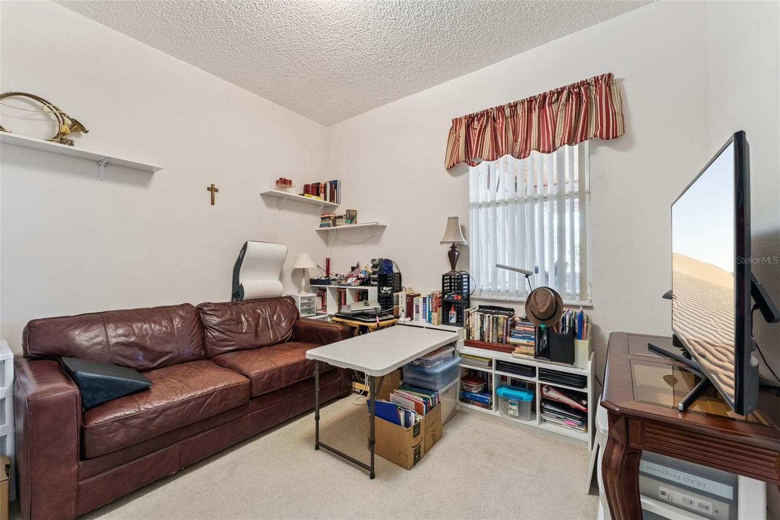 Bedroom 3 currently used as a private office/man cave - 9955 MEDALLION BLUFF LN, ORLANDO